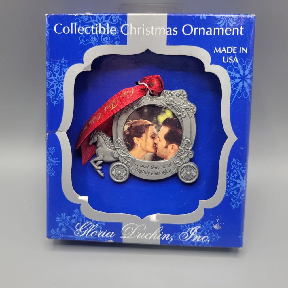 Gloria Duchin Collectible Christmas Ornament "happily ever after" Holiday Decor